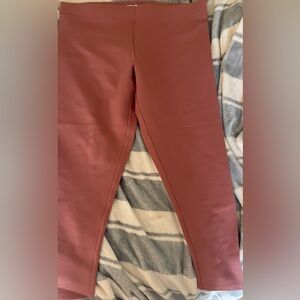 Rose colored J Peterman leggings. Never worn size XXL